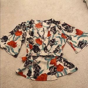 Peplum top size Medium